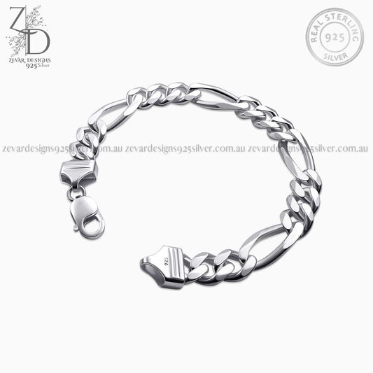 Zevar Designs 925 Silver mens-bracelets Bracelet