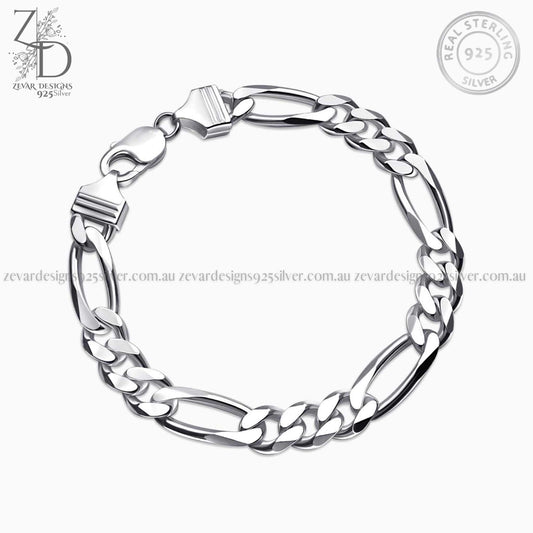 Zevar Designs 925 Silver mens-bracelets Bracelet