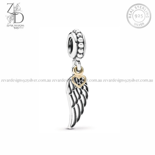 Zevar Designs 925 Silver women-rings AD Wing Charm